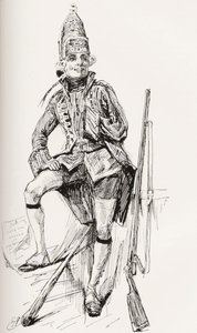 Illustration pour le roman Barnaby Rudge de Charles Dickens