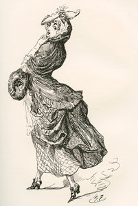 Illustration pour le roman de Charles Dickens Barnaby Rudge - Harry Furniss