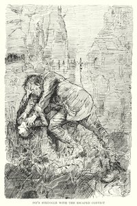 Illustration pour Les Grandes Espérances par Charles Dickens - Harry Furniss