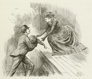 Illustration pour Sylvie et Bruno par Lewis Carroll