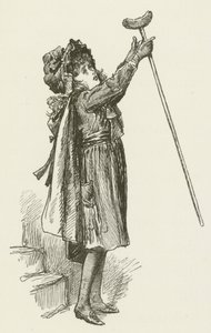 Illustration pour Sylvie et Bruno par Lewis Carroll - Harry Furniss