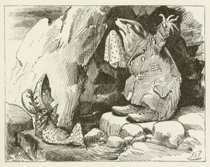 Illustration pour Sylvie et Bruno par Lewis Carroll - Harry Furniss
