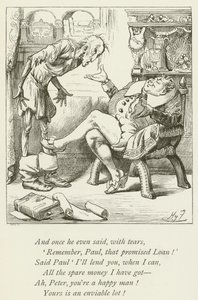 Illustration pour Sylvie et Bruno par Lewis Carroll - Harry Furniss