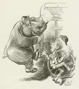 Illustration pour Sylvie et Bruno par Lewis Carroll - Harry Furniss