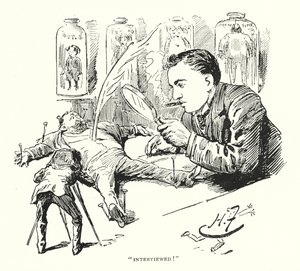 « Interviewé ! » - Harry Furniss