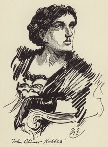 John Oliver Hobbes - Harry Furniss
