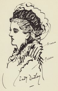 Lady Dudley - Harry Furniss