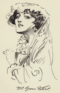 Mme Brown Potter - Harry Furniss