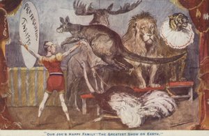 La famille heureuse de notre Joe - le plus grand spectacle du monde - Harry Furniss