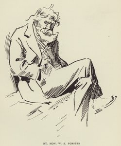 Le très honorable W E Forster - Harry Furniss