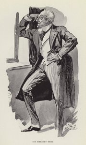Sir Herbert Tree - Harry Furniss