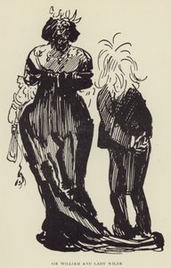 Sir William et Lady Wilde - Harry Furniss