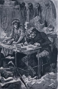 Le mendiant écrivain de lettres - Harry Furniss