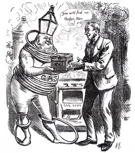 Le coût bon marché du gaz - Harry Furniss