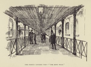 Le célèbre passage couvert, The Rope Walk