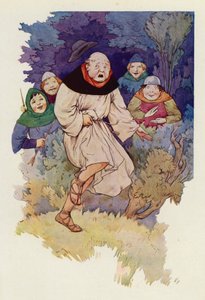Au premier contact de la pointe de la flèche à travers sa robe, l