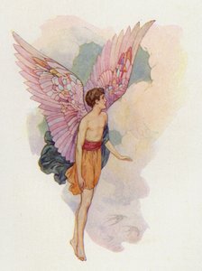 Icarus (lithographie couleur) - Harry George Theaker