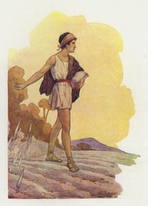 Jason a semé les dents du dragon (lithographie couleur) - Harry George Theaker