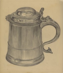 Chope en étain - Harry Goodman