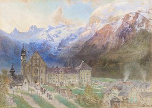 Lever de soleil à Engelburg