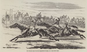 La course décisive pour les Cesarewitch Stakes, 1857