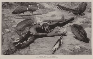 Un guerrier Angoni mort - Harry Hamilton Johnston