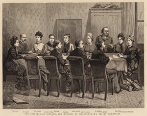La détresse en Irlande, le comité de secours de la duchesse de Marlborough - Harry Hamilton Johnston