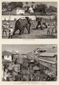Le mariage du Gaikwar de Baroda - Harry Hamilton Johnston