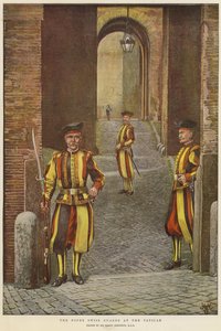 Les Gardes suisses du Pape au Vatican
