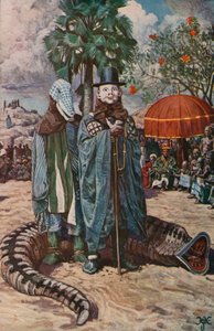 Les mummers masqués de Yoruba, vus par Clapperton et Lander
