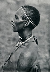 Un Hima de Mpororo, Afrique équatoriale, à l
