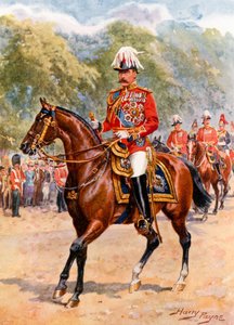 Field-Marshal Earl Kitchener (lithographie couleur) - Harry Payne