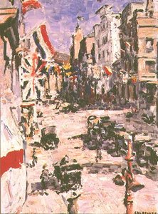 Visite royale, rue St. George, Le Cap