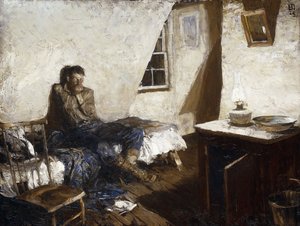 Le vieux mineur - Harvey T. Dunn