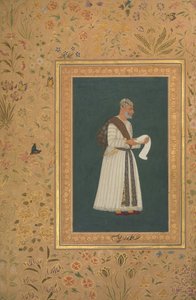 Portrait de Mulla Muhammad Khan Vali de Bijapur, Folio de l