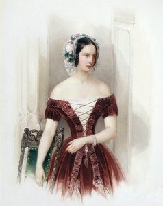 Grande-Duchesse Alexandra Nikolaïevna de Russie, 1825-1844, vers 1840 - Hau