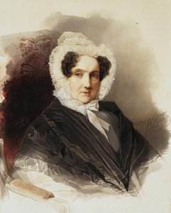 Portrait de la comtesse Anna Vladimirovna Bobrinskaya 1769-1846, 1837