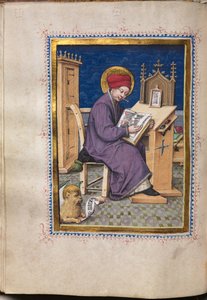 Livre des Évangiles avec Portraits des Évangélistes : Saint Marc