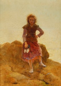 Un ramasseur de moules - Hector Caffieri