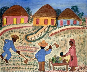 Les Fermiers - Hector Hyppolite