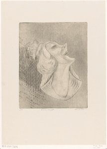 La demoiselle sentimentale (Masque) - Hein von Essen (signed by artist)
