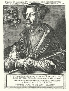 Jean de Leyde, chef anabaptiste néerlandais et l