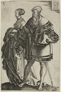 Couple dansant, planche trois de Les grands danseurs de mariage