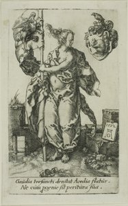 Diligence, des Vertus - Heinrich Aldegrever