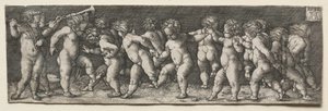Quinze enfants nus dansant, 1535
