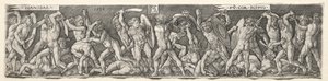 Hannibal combattant Scipion - Heinrich Aldegrever