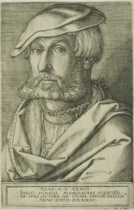 Heinrich Aldegrever, âgé de 35 ans - Heinrich Aldegrever