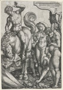 Marcus Curtius - Heinrich Aldegrever