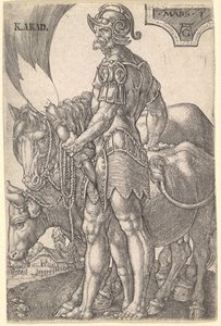 Mars, des Sept Planètes, 1533 - Heinrich Aldegrever