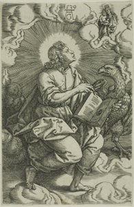 Saint Jean, des Quatre Évangélistes - Heinrich Aldegrever